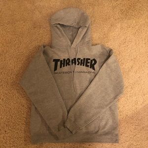 Grey Thrasher Hoodie